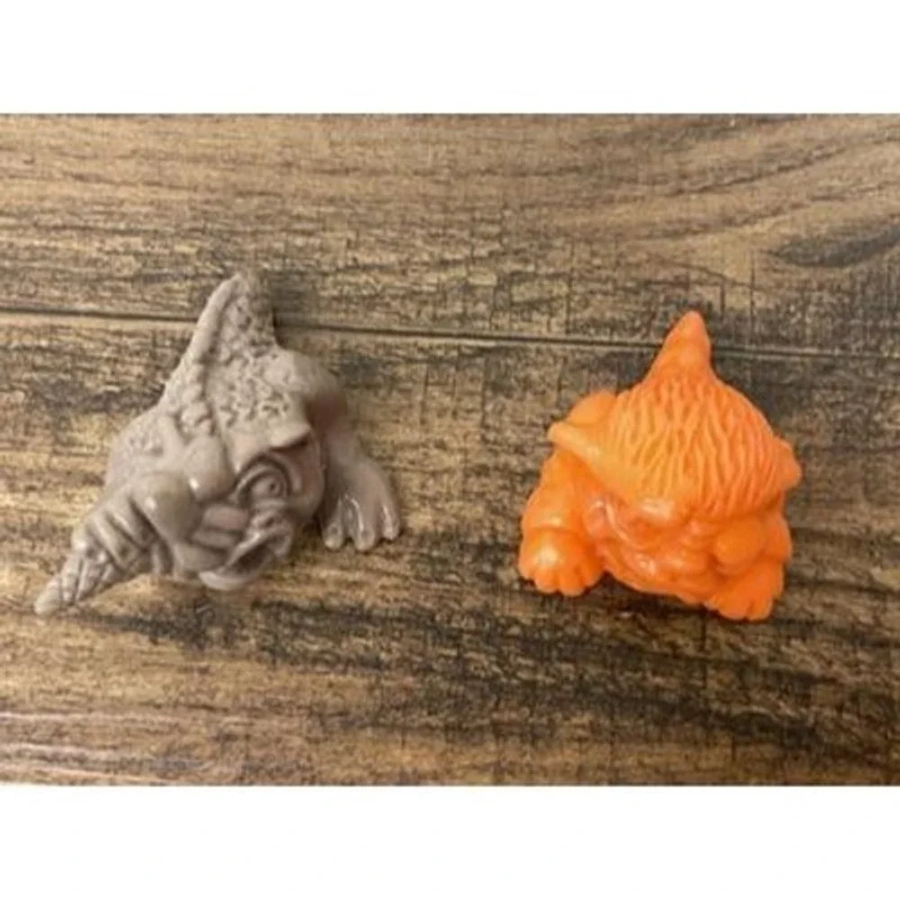 Mini Boglins The Freaks Orange Bog & The Clumsies Brown Trung Mini PVC Figures